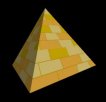 Pyramide mit &auml;gyptischer Textur